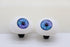 45mm Domed Puppet Eyes with Cabachon Iris - PINWHEEL - FurriFingers